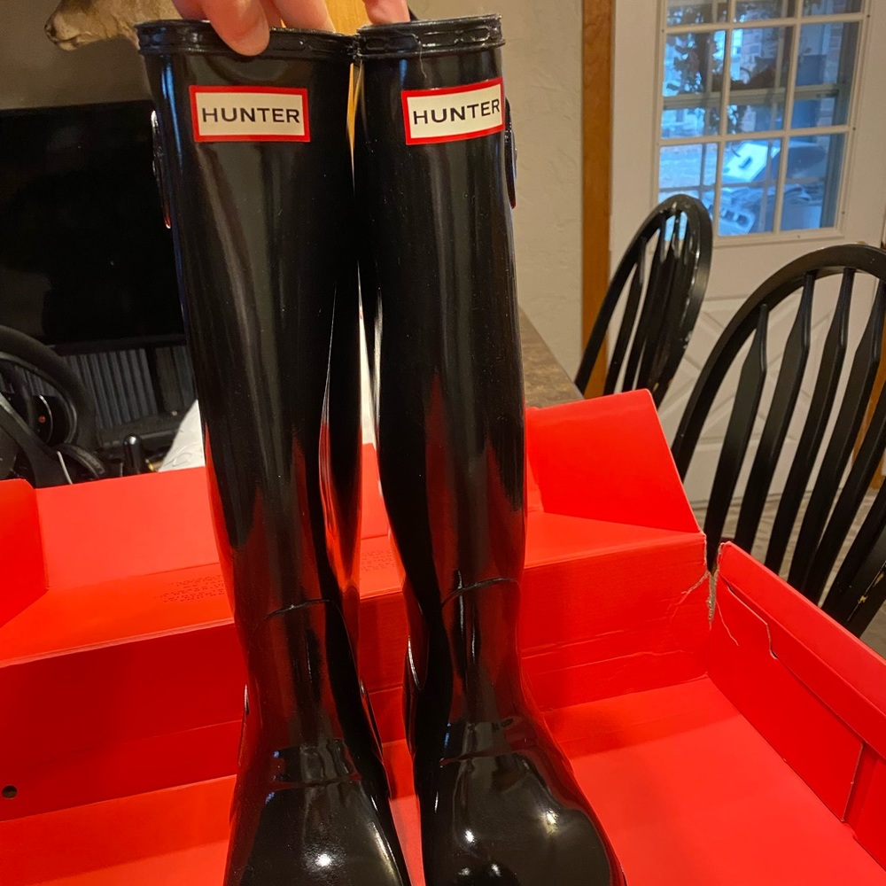 Hunter tall boots